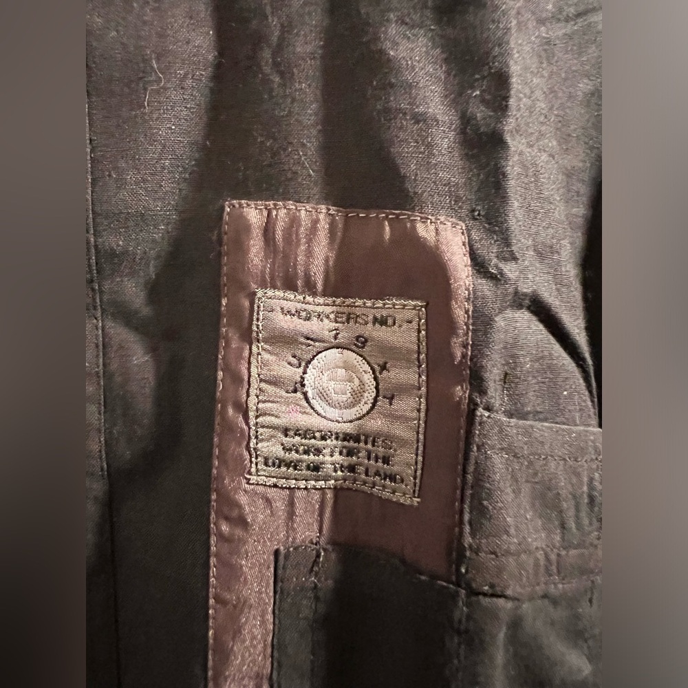 Gitano Button Down Size:M Color: Black Nwot Short… - image 2